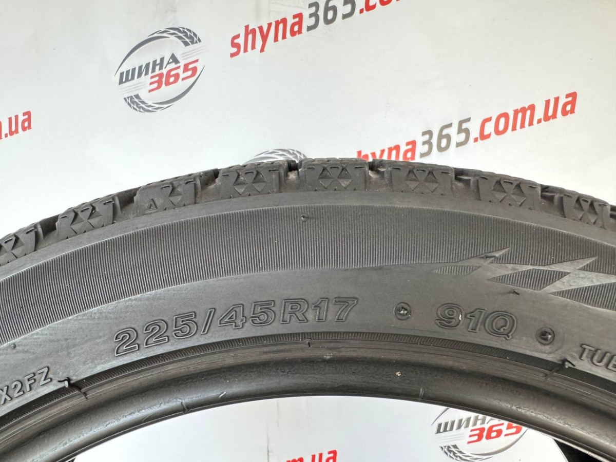 225/45 R17 BRIDGESTONE BLIZZAK VRX2 8mm