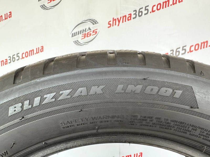 225/55 R17 BRIDGESTONE BLIZZAK LM001 6mm
