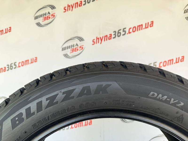 225/55 R18 BRIDGESTONE BLIZZAK DM-V2 9mm
