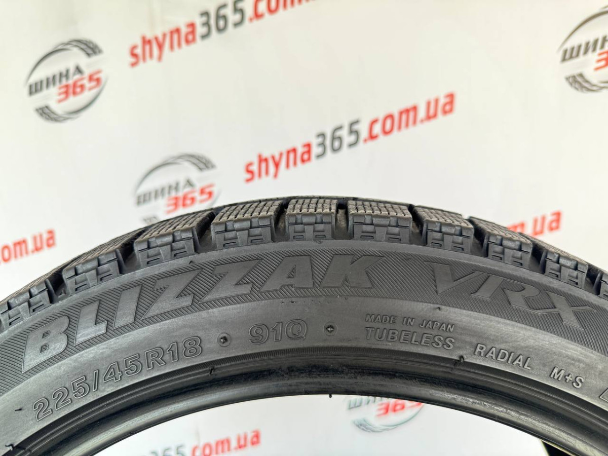 225/45 R18 BRIDGESTONE BLIZZAK VRX 8mm