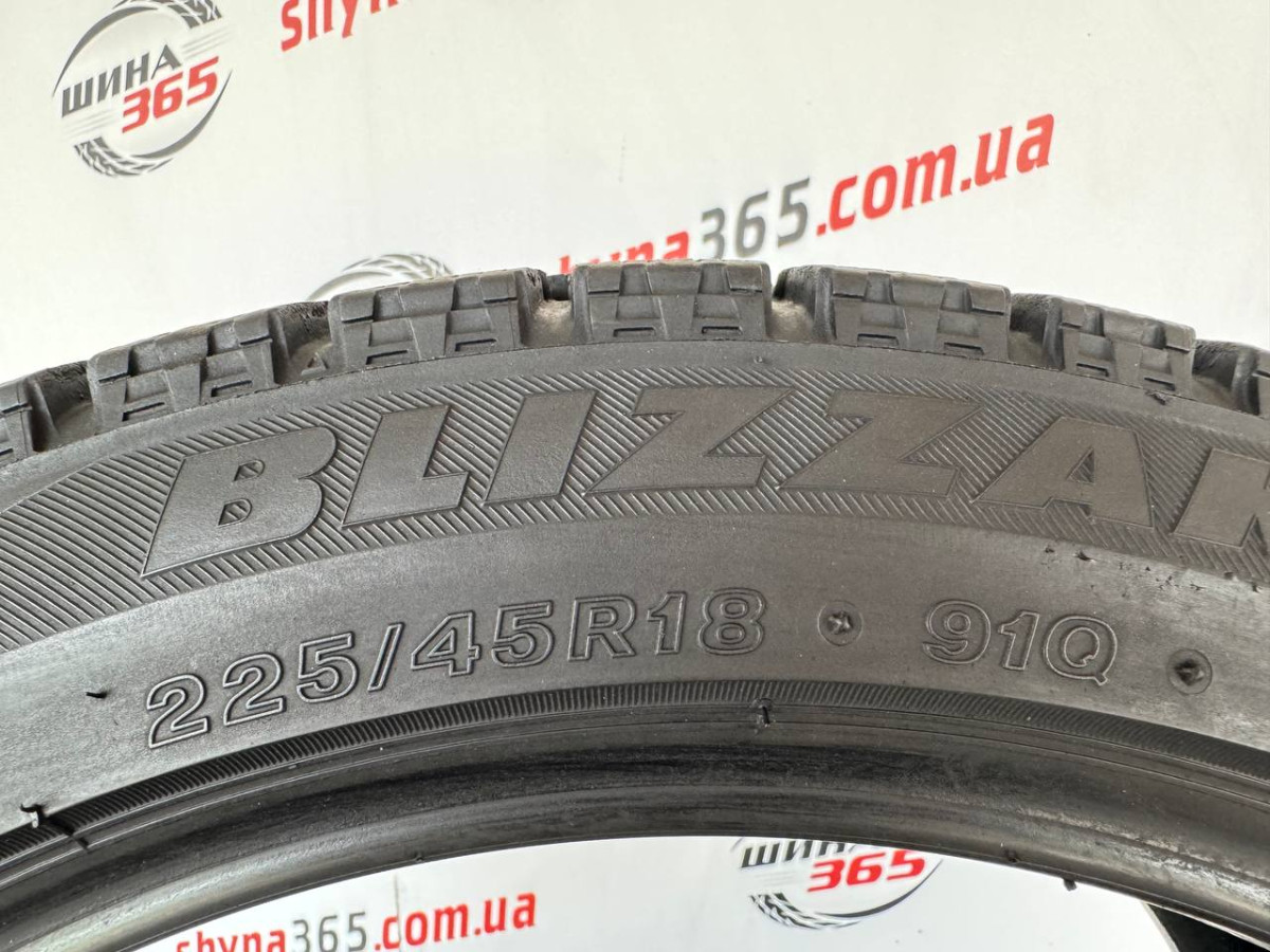 225/45 R18 BRIDGESTONE BLIZZAK VRX 8mm
