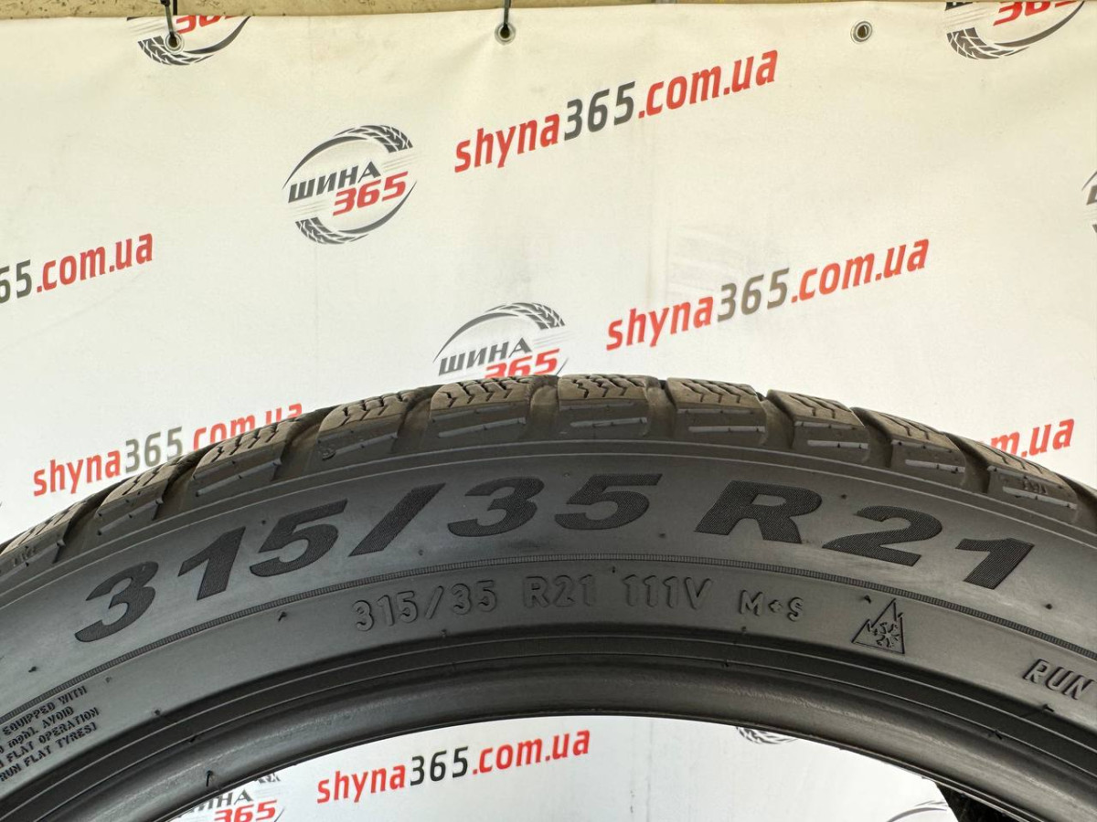 315/35 R21 PIRELLI SCORPION WINTER RUN FLAT 6mm