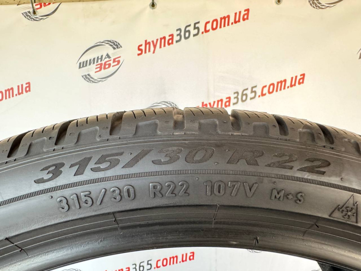 315/30 R22 PIRELLI SCORPION WINTER 6mm