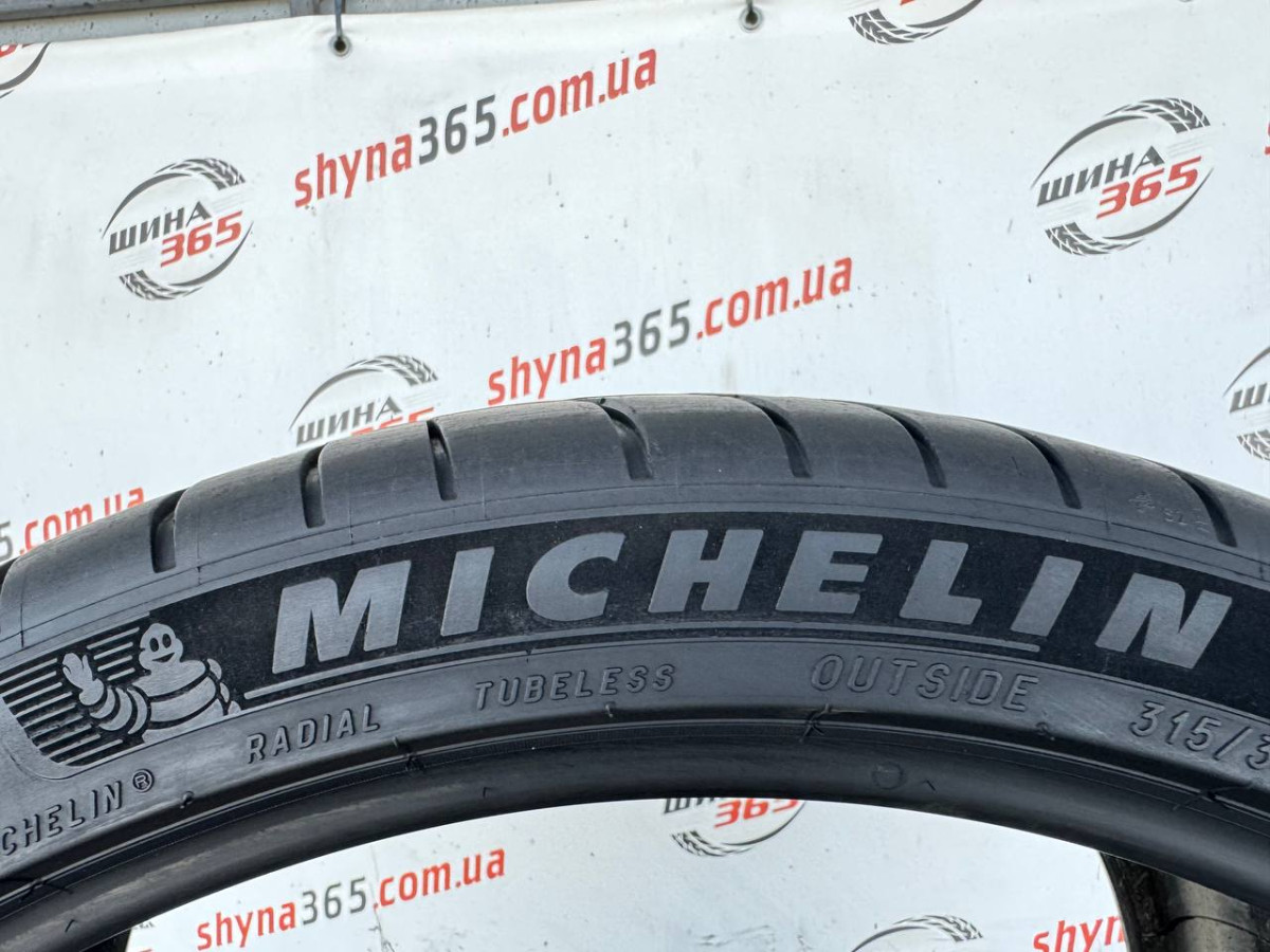 315/30 R22 MICHELIN PILOT SPORT 4S 6mm