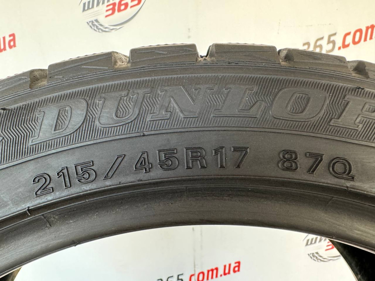 215/45 R17 DUNLOP WINTER MAXX WM01 8mm
