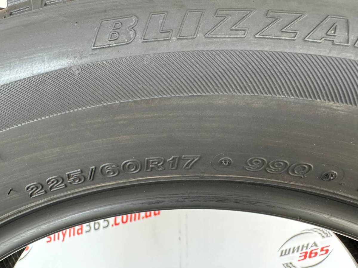 225/60 R17 BRIDGESTONE BLIZZAK VRX 6mm