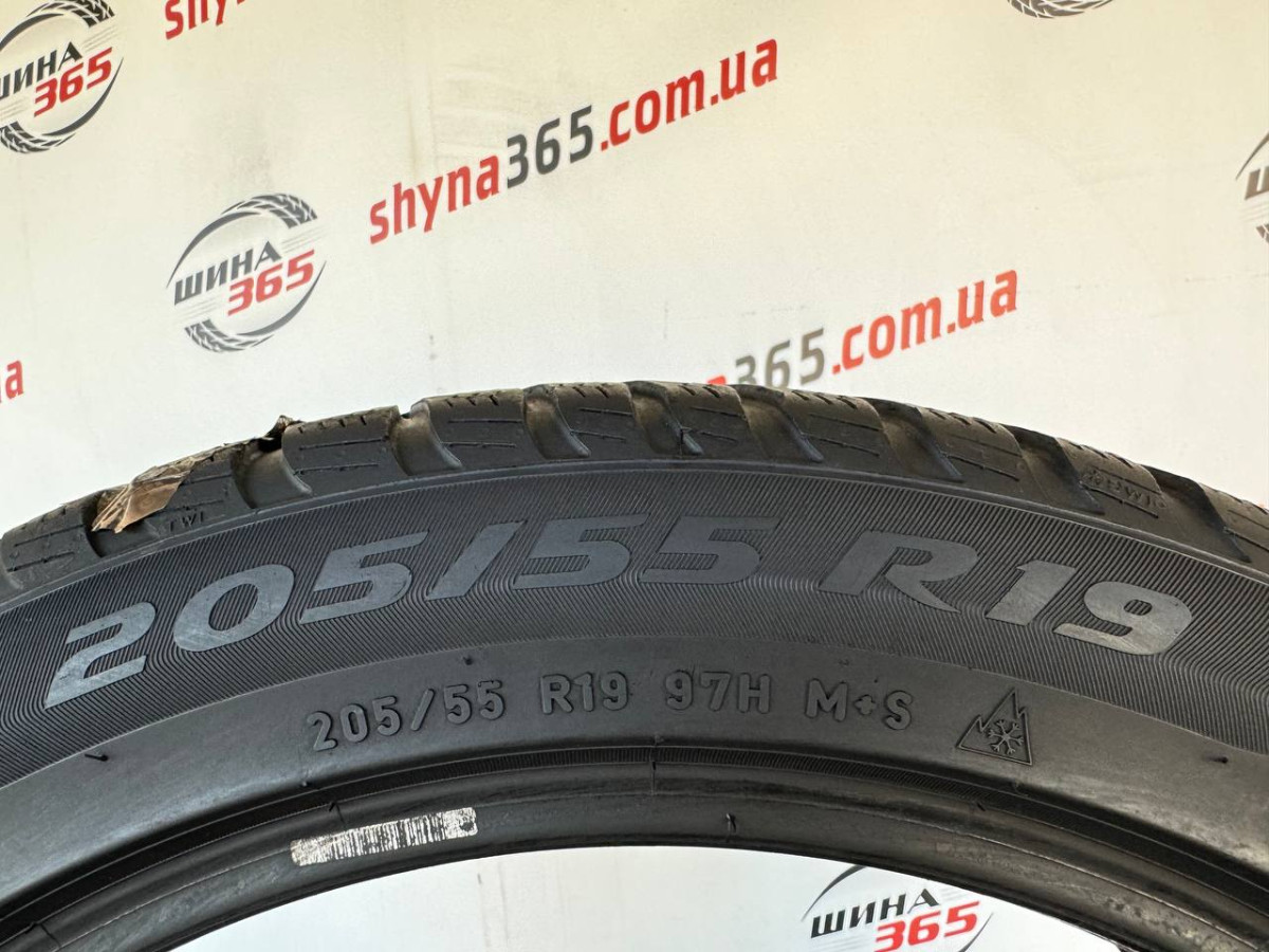 205/55 R19 PIRELLI WINTER SOTTOZERO 3 4mm