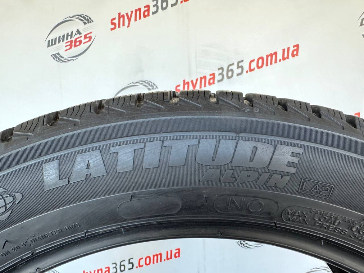 275/45 R20 MICHELIN LATITUDE ALPIN LA2 7mm