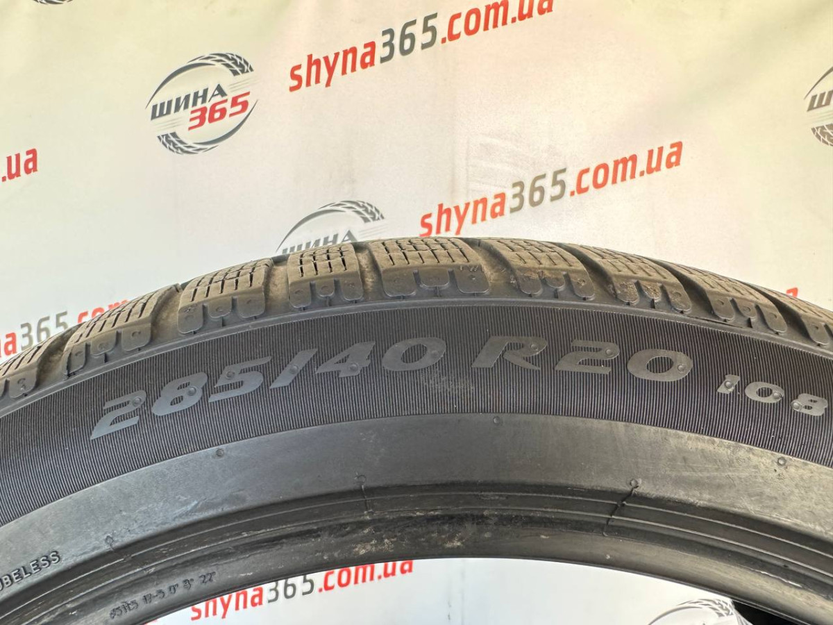 285/40 R20 PIRELLI PZERO WINTER 4mm