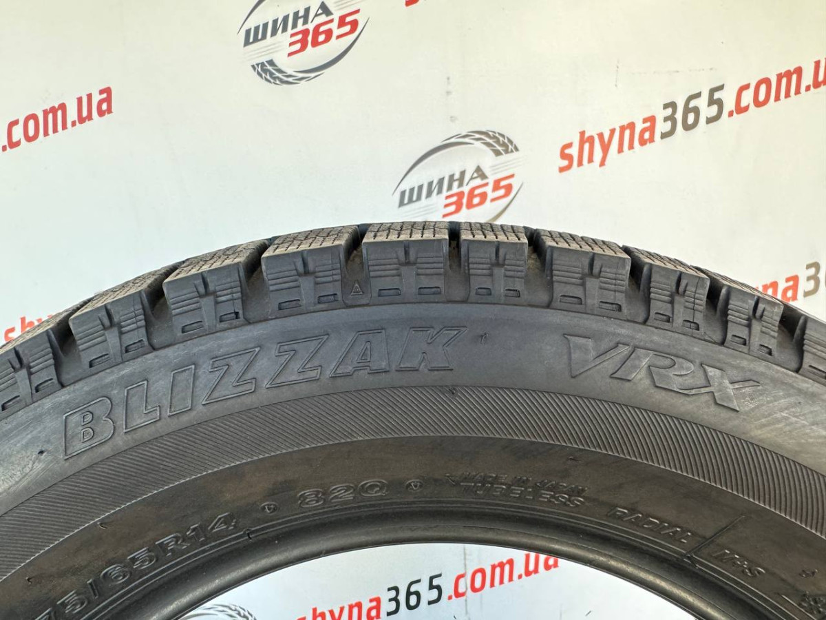 175/65 R14 BRIDGESTONE BLIZZAK VRX 8mm