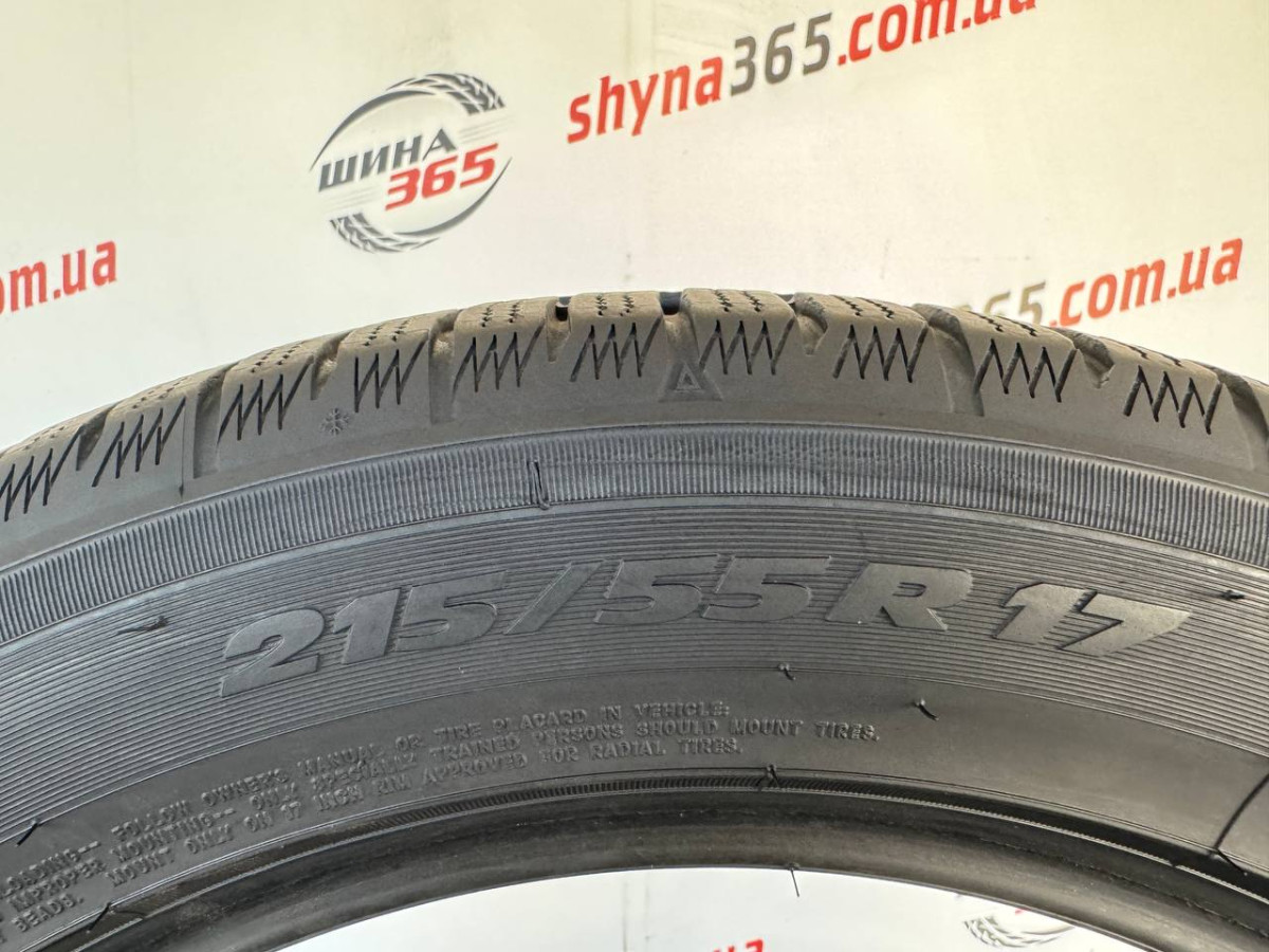 215/55 R17 TOYO SNOWPROX S954 6mm