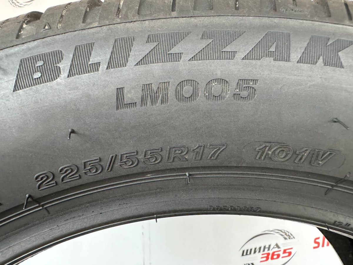 225/55 R17 BRIDGESTONE BLIZZAK LM005 7mm