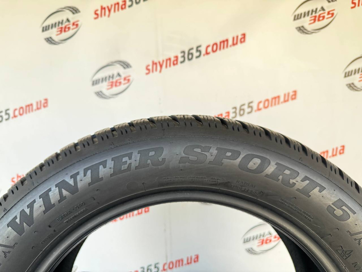 225/55 R17 DUNLOP WINTER SPORT 5 8mm