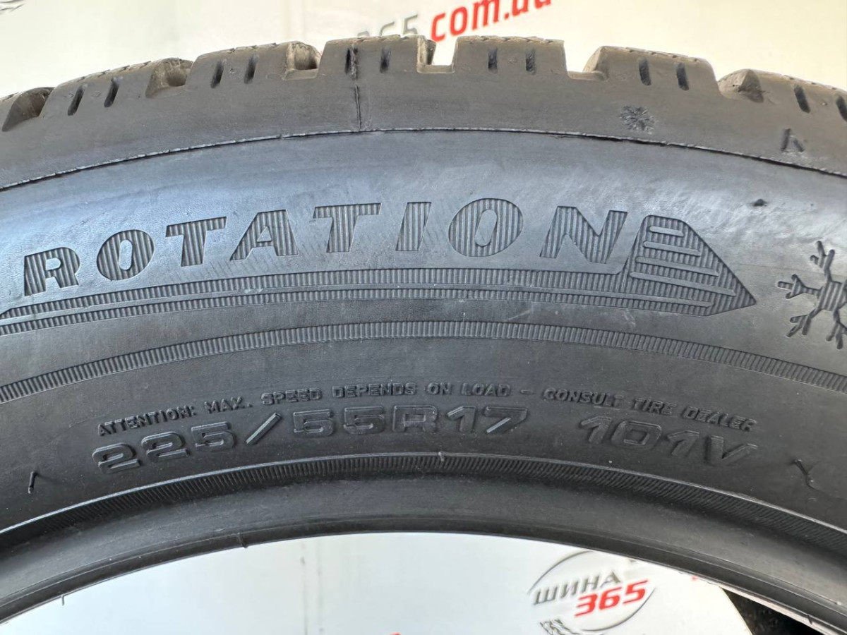 225/55 R17 DUNLOP WINTER SPORT 5 8mm