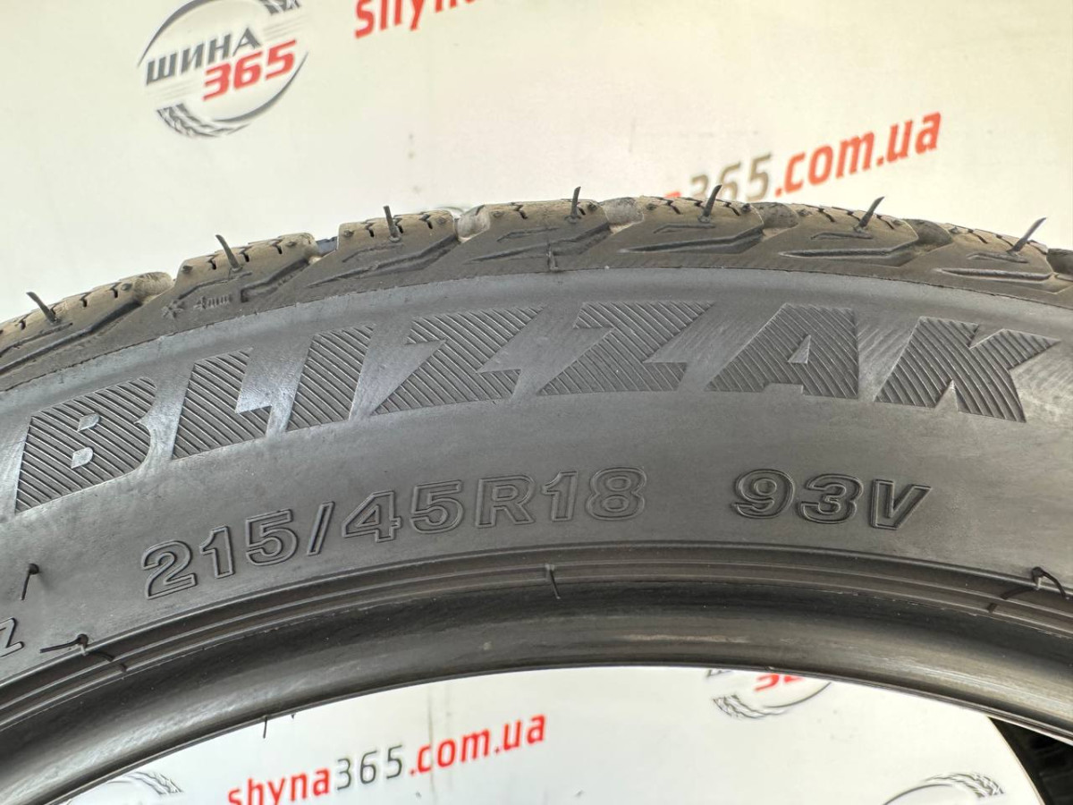 215/45 R18 BRIDGESTONE BLIZZAK LM-32 7mm