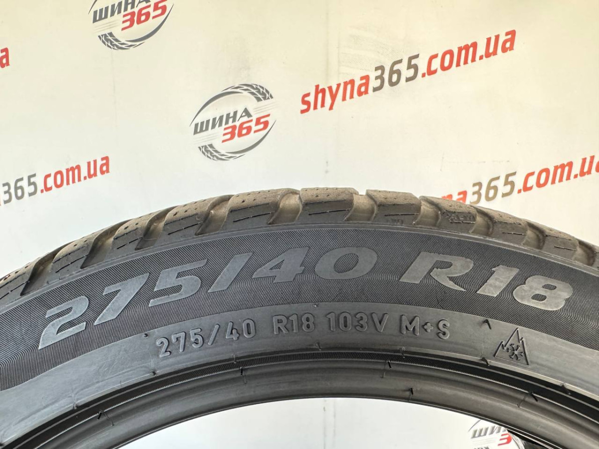 275/40 R18 PIRELLI WINTER SOTTOZERO 3 4mm