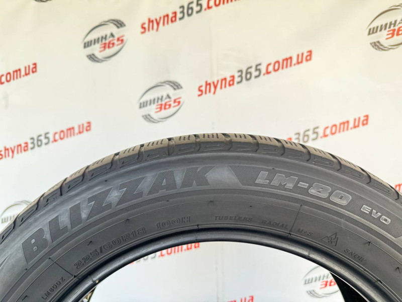 225/60 R18 BRIDGESTONE BLIZZAK LM-80 EVO 4mm