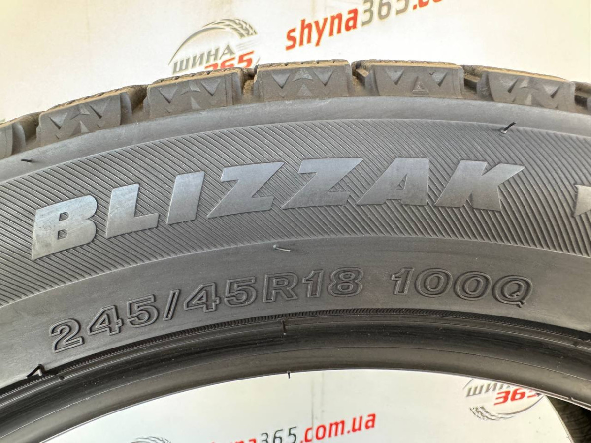 245/45 R18 BRIDGESTONE BLIZZAK VRX3 6mm