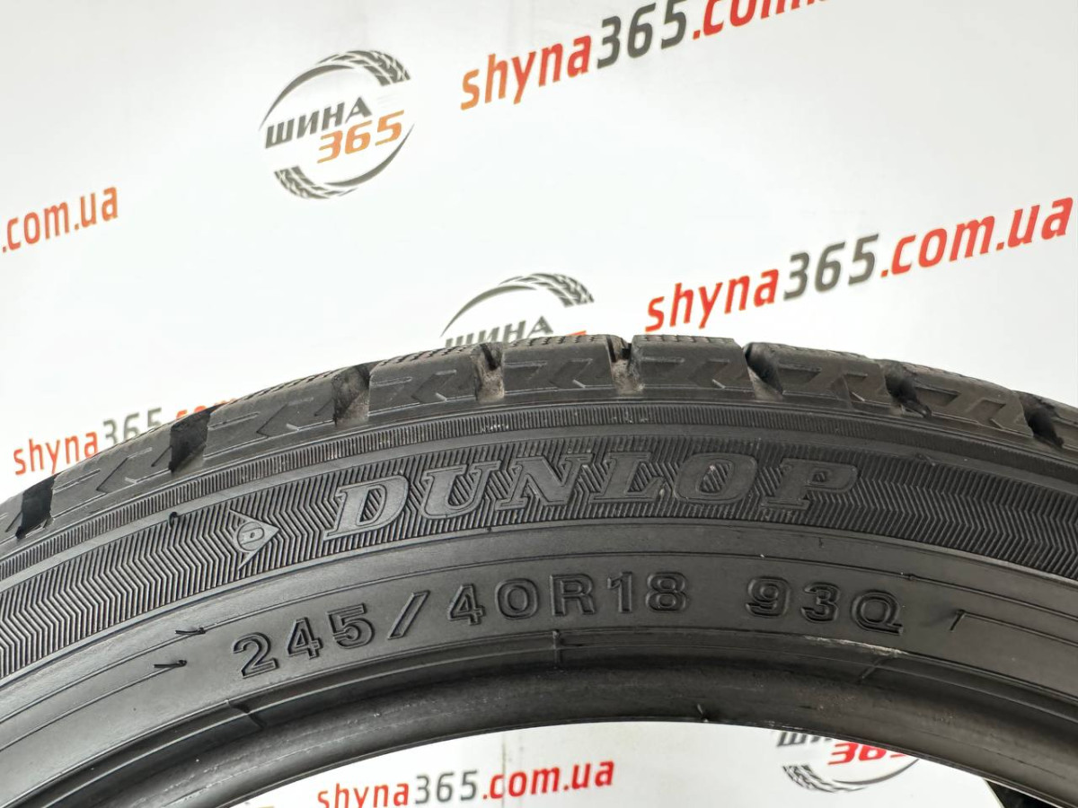 245/40 R18 DUNLOP WINTER MAXX WM02 8mm