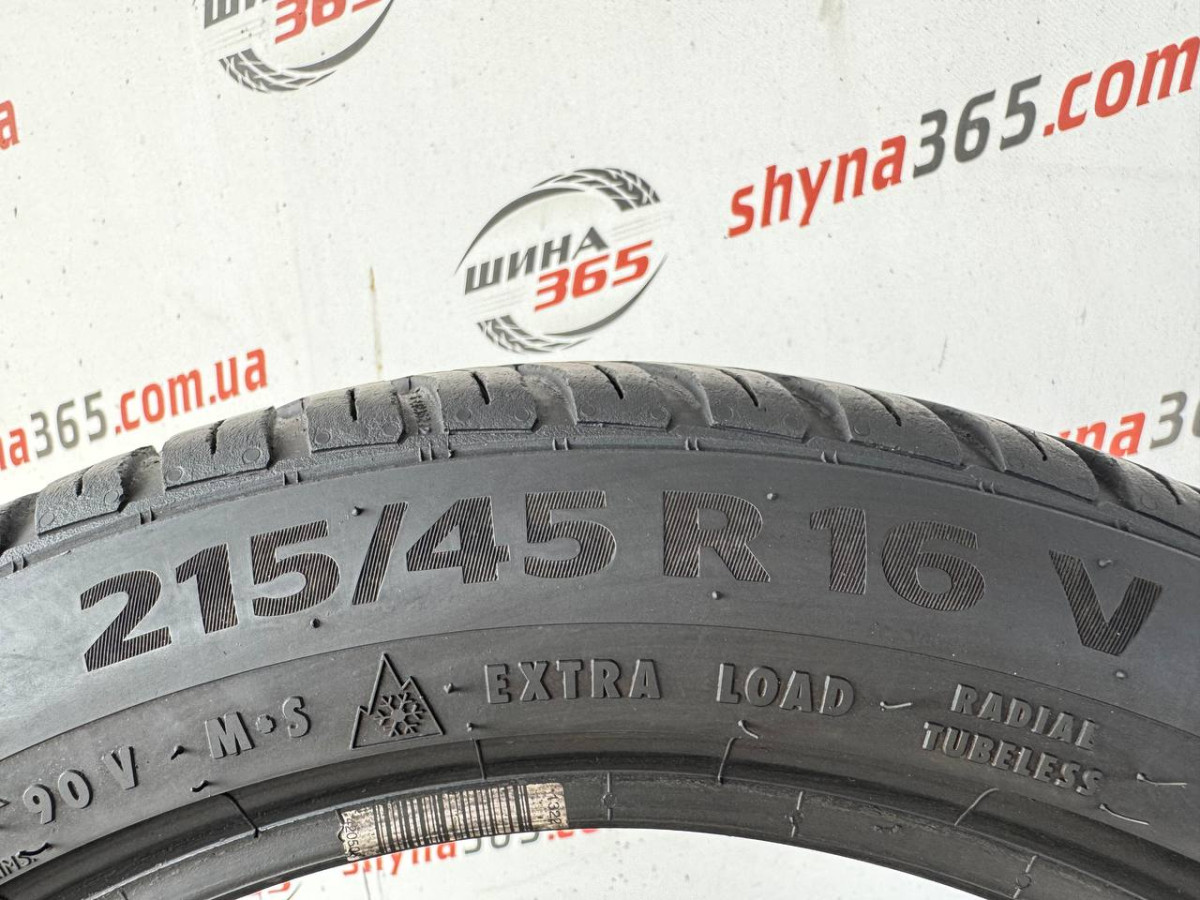 215/45 R16 CONTINENTAL ALLSEASONCONTACT 6mm