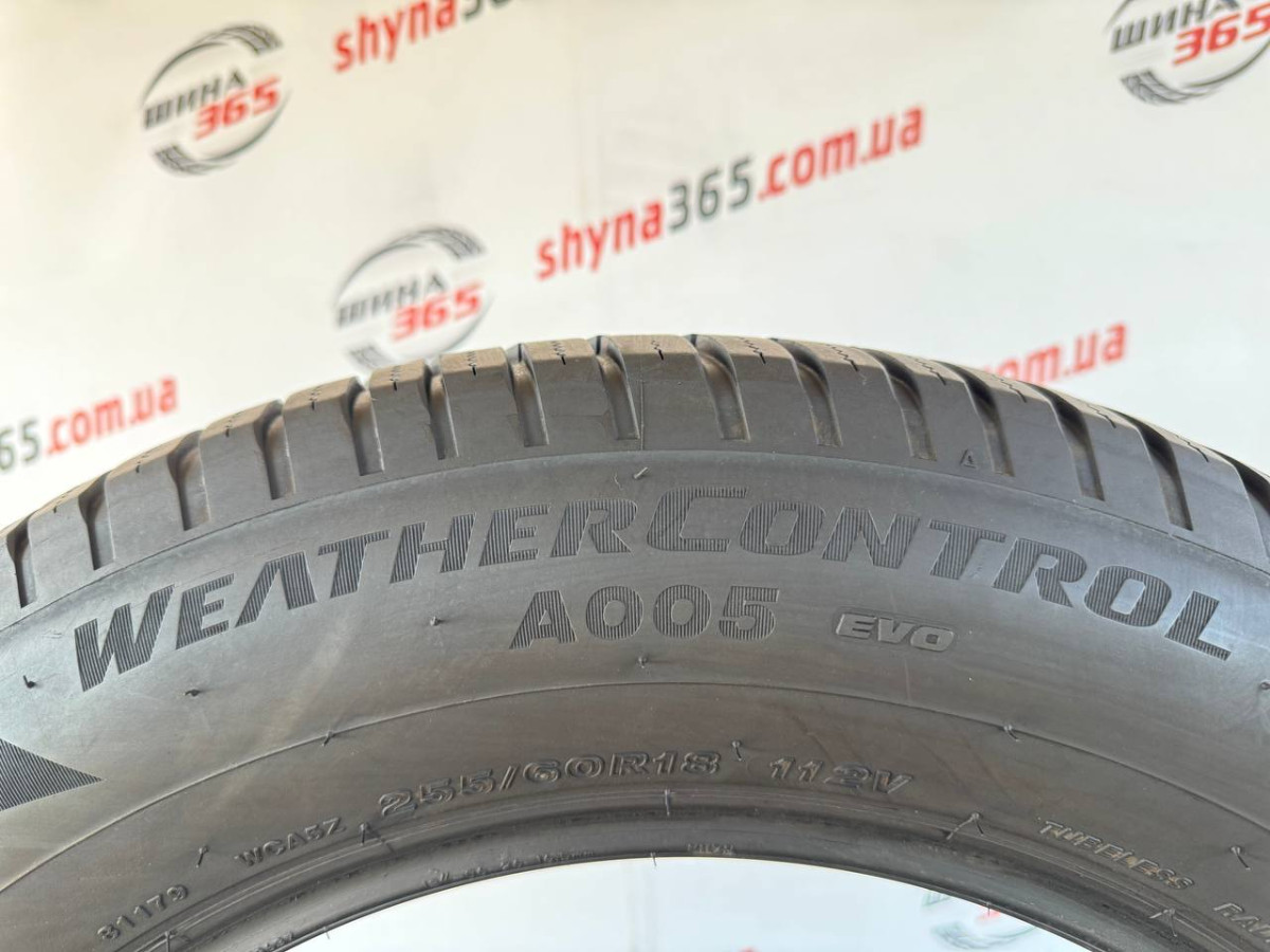 255/60 R18 BRIDGESTONE WEATHERCONTROL A005 EVO 6mm