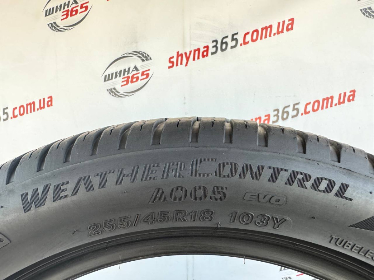 255/45 R18 BRIDGESTONE WEATHERCONTROL A005 EVO 4mm