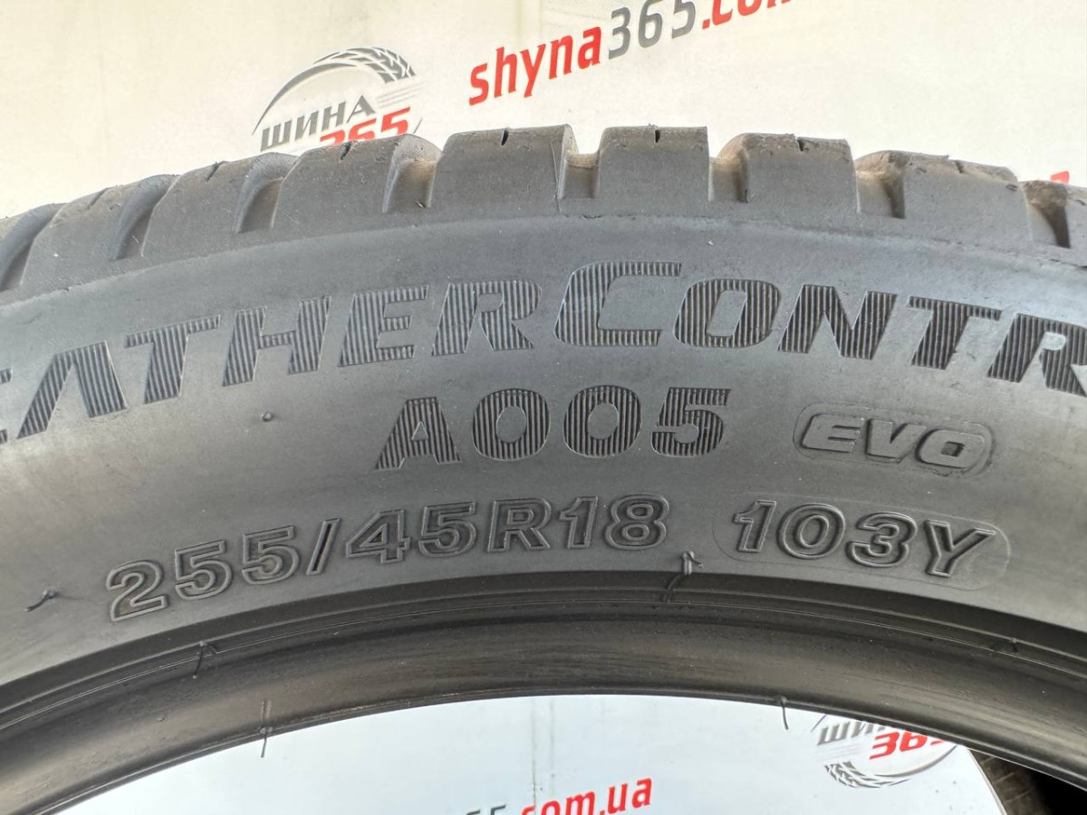 255/45 R18 BRIDGESTONE WEATHERCONTROL A005 EVO 4mm