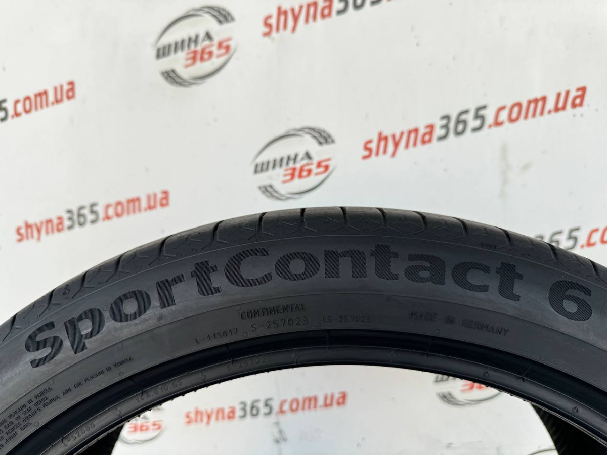 265/40 R21 CONTINENTAL SPORTCONTACT 6 4mm