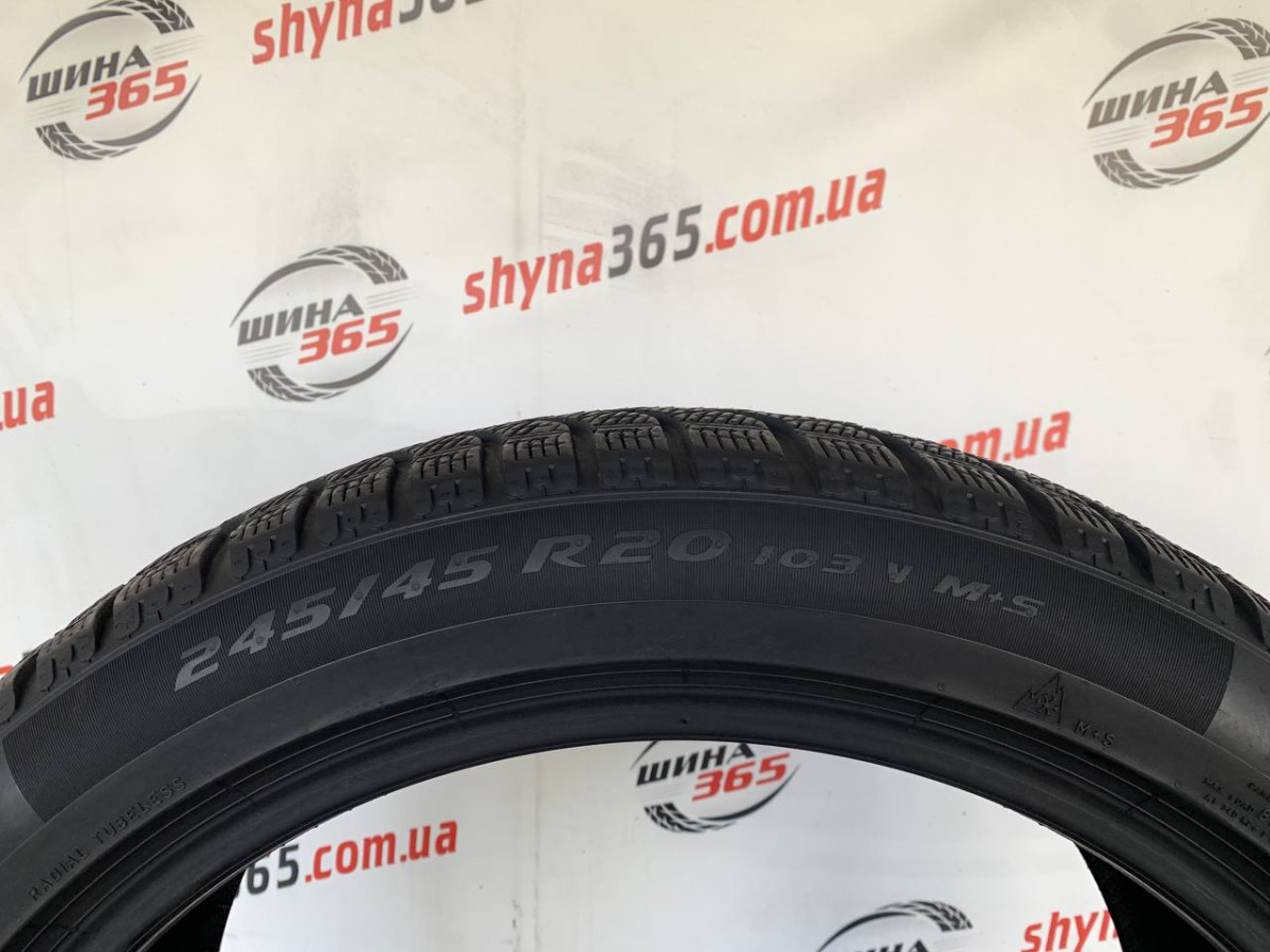 245/45 R20 PIRELLI PZERO WINTER 6mm