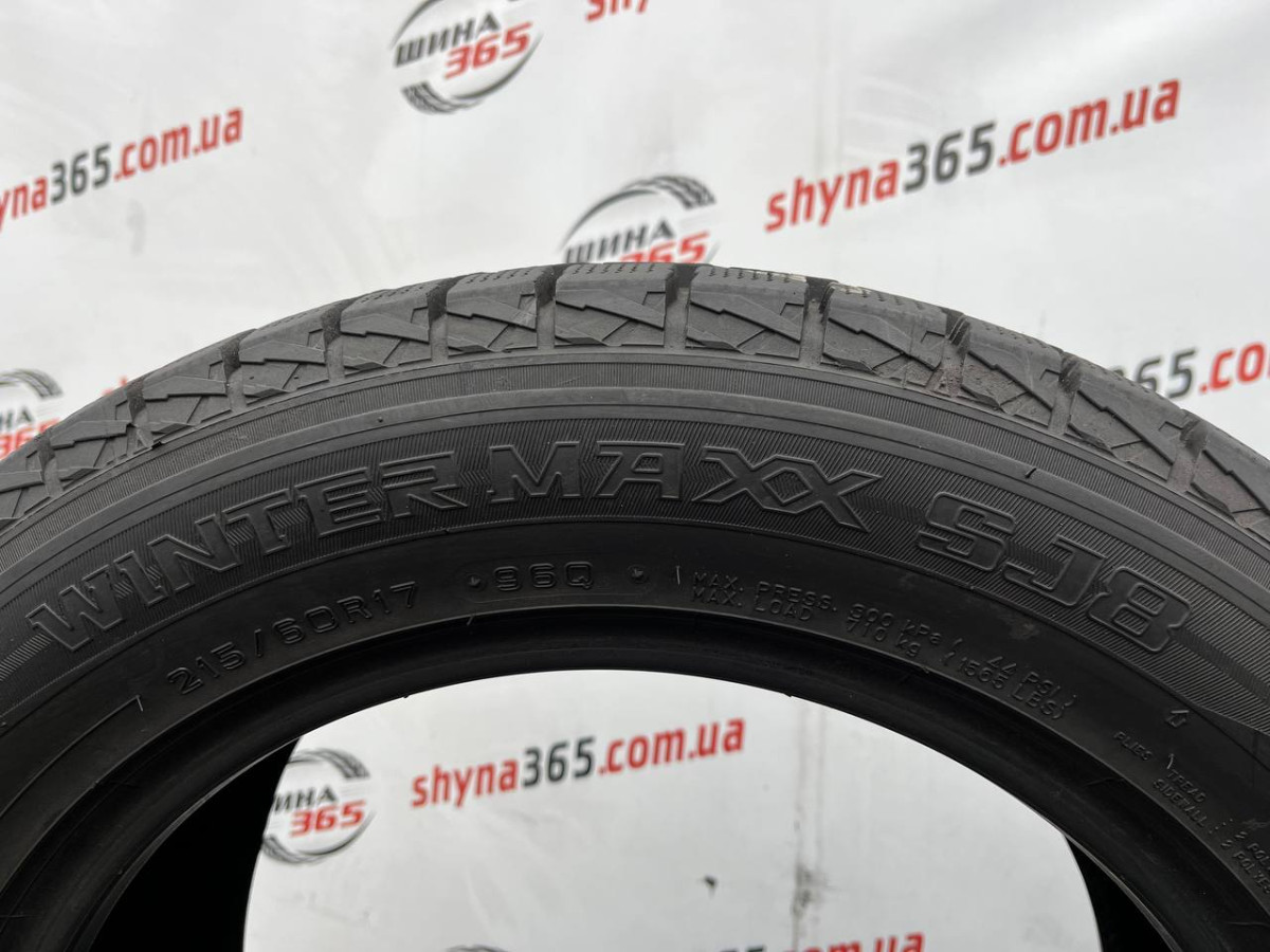 215/60 R17 DUNLOP WINTER MAXX SJ8 8mm