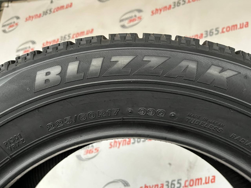 225/60 R17 BRIDGESTONE BLIZZAK VRX 8mm