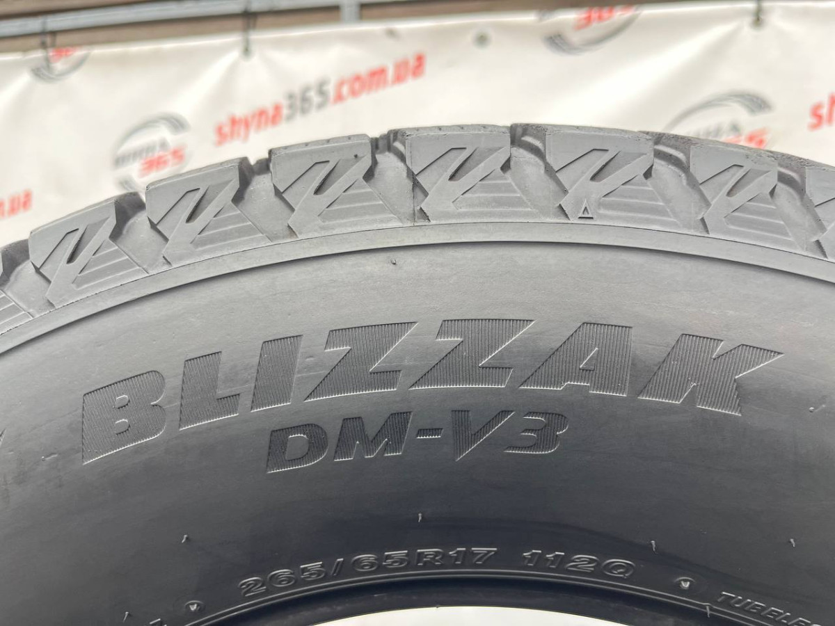 265/65 R17 BRIDGESTONE BLIZZAK DM-V3 8mm