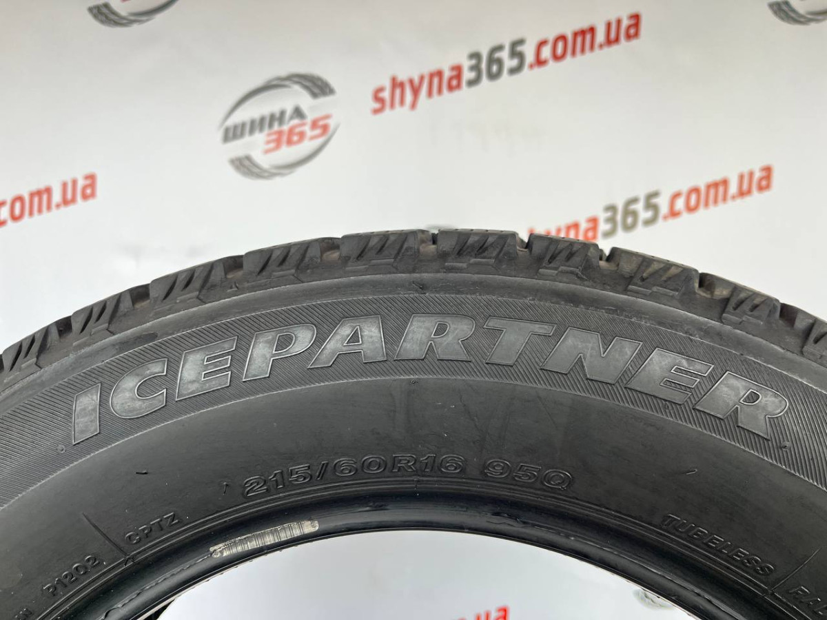 215/60 R16 BRIDGESTONE ICEPARTNER 8mm