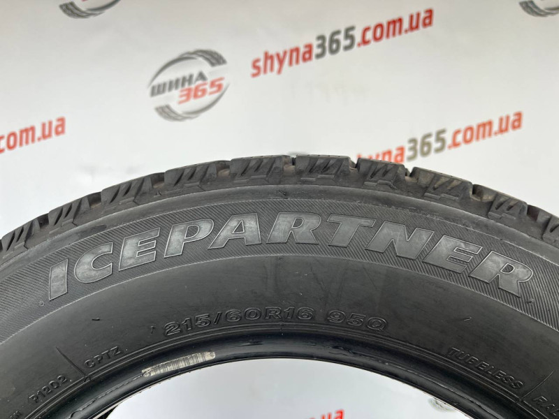 215/60 R16 BRIDGESTONE ICEPARTNER 8mm