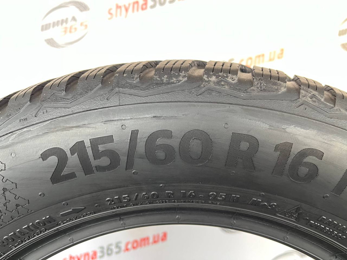 215/60 R16 CONTINENTAL WINTERCONTACT TS870 6mm