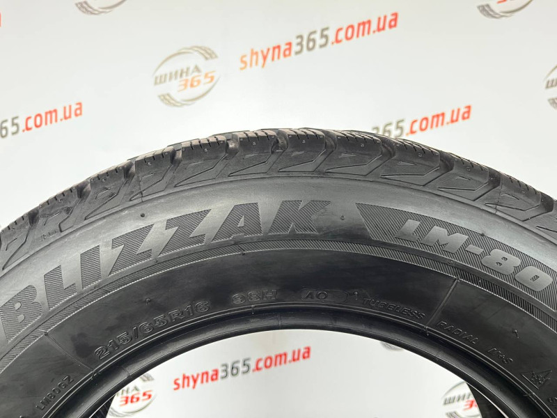 215/65 R16 BRIDGESTONE BLIZZAK LM-80 7mm