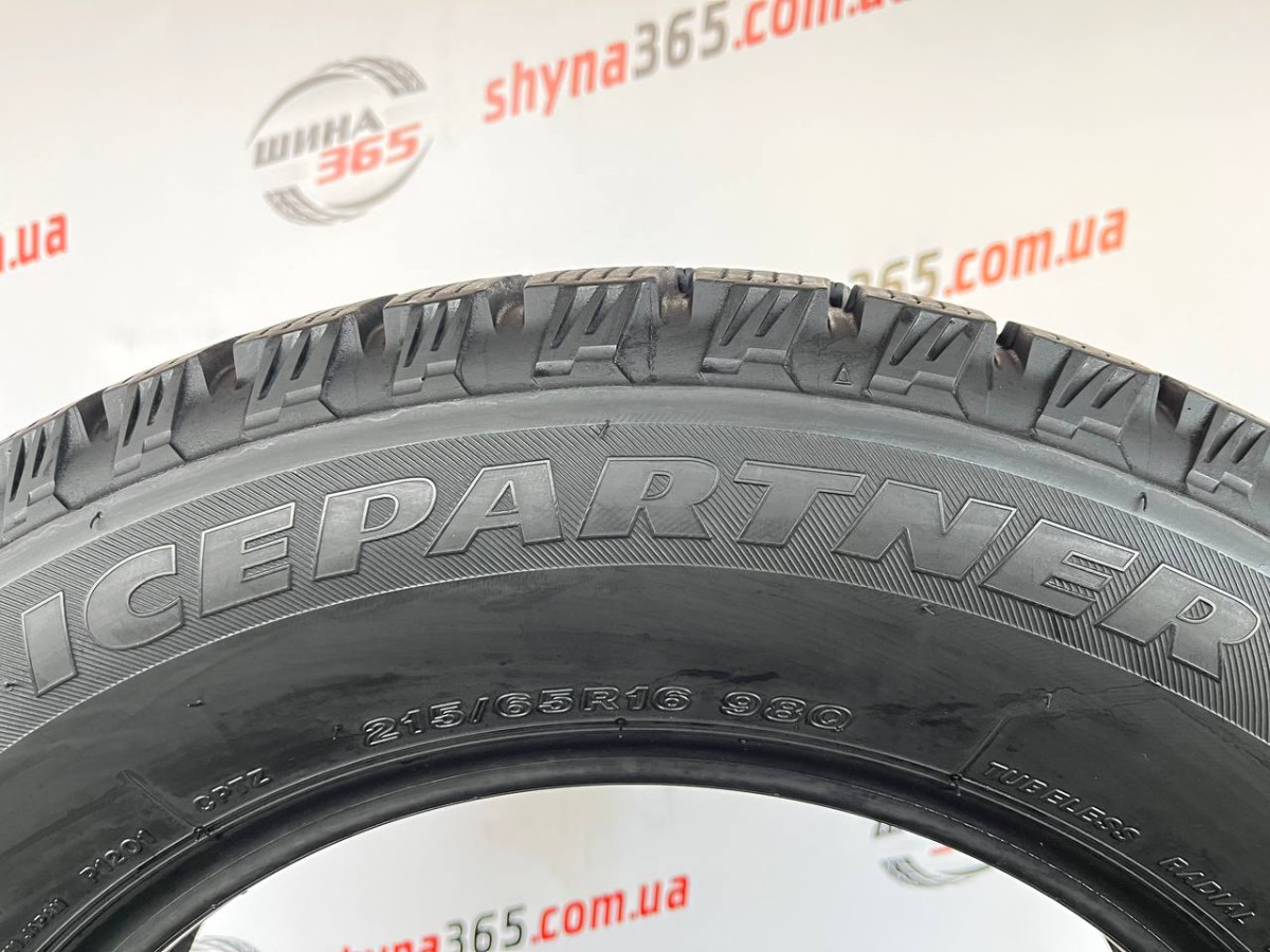 215/65 R16 BRIDGESTONE ICEPARTNER 8mm