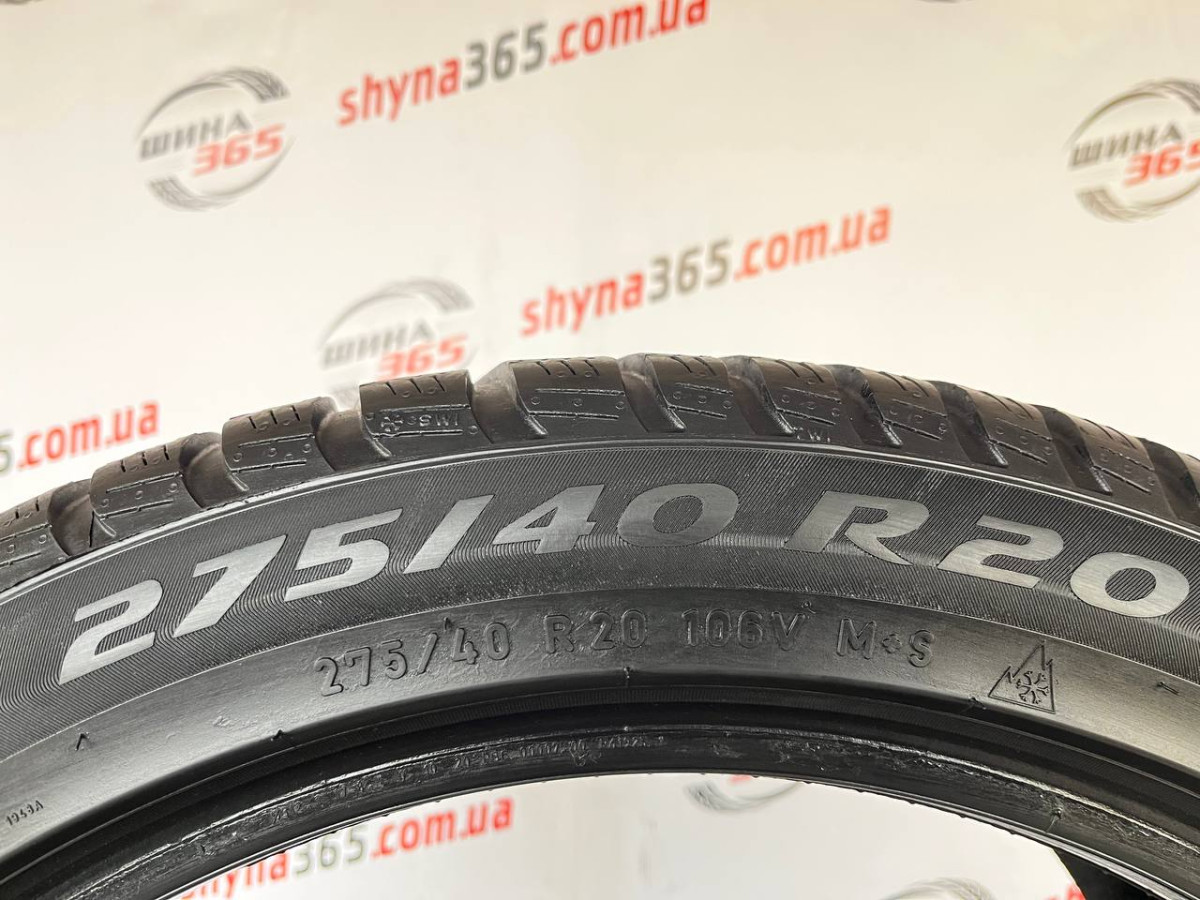 275/40 R20 PIRELLI WINTER SOTTOZERO 3 RUN FLAT 4mm