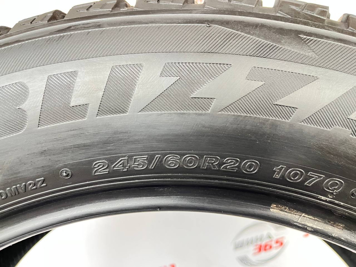 245/60 R20 BRIDGESTONE BLIZZAK DM-V2 8mm