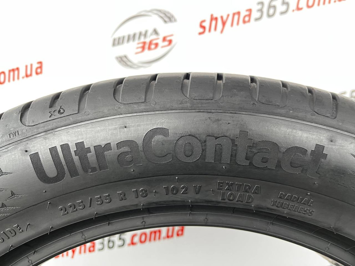 225/55 R18 CONTINENTAL ULTRACONTACT 7mm