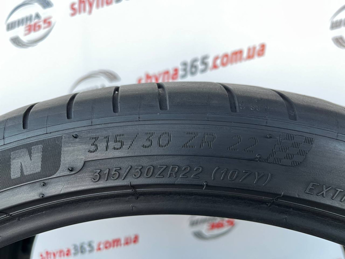 315/30 R22 MICHELIN PILOT SPORT 4S 4mm