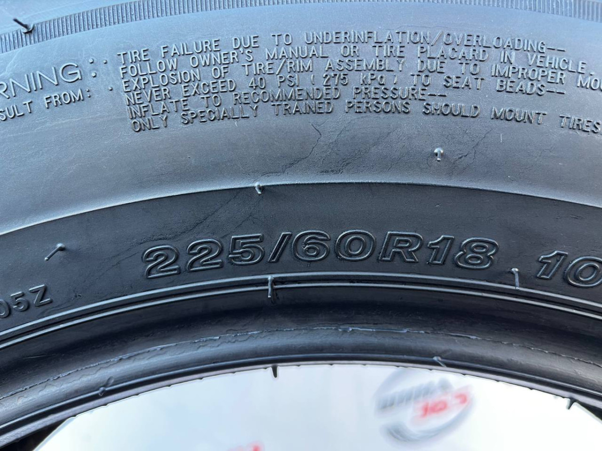 225/60 R18 BRIDGESTONE TURANZA T005 7mm