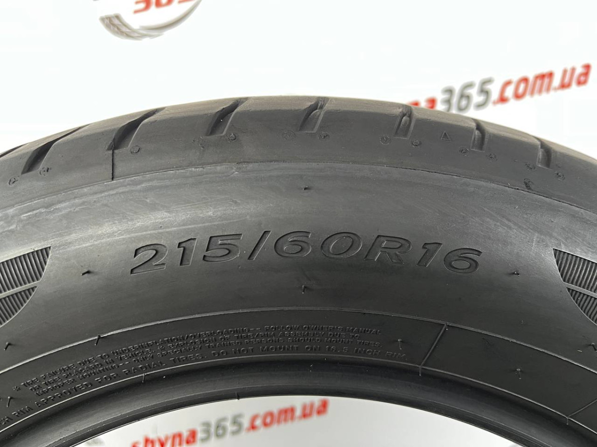 215/60 R16 DUNLOP SPORT BLURESPONSE 4mm