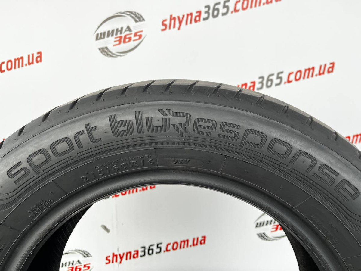 215/60 R16 DUNLOP SPORT BLURESPONSE 4mm