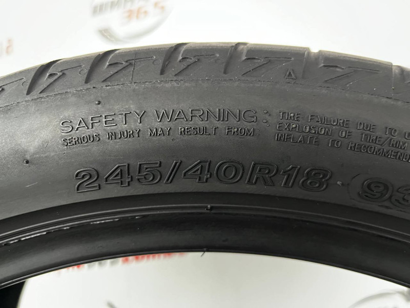 245/40 R18 BRIDGESTONE TURANZA T005 4mm