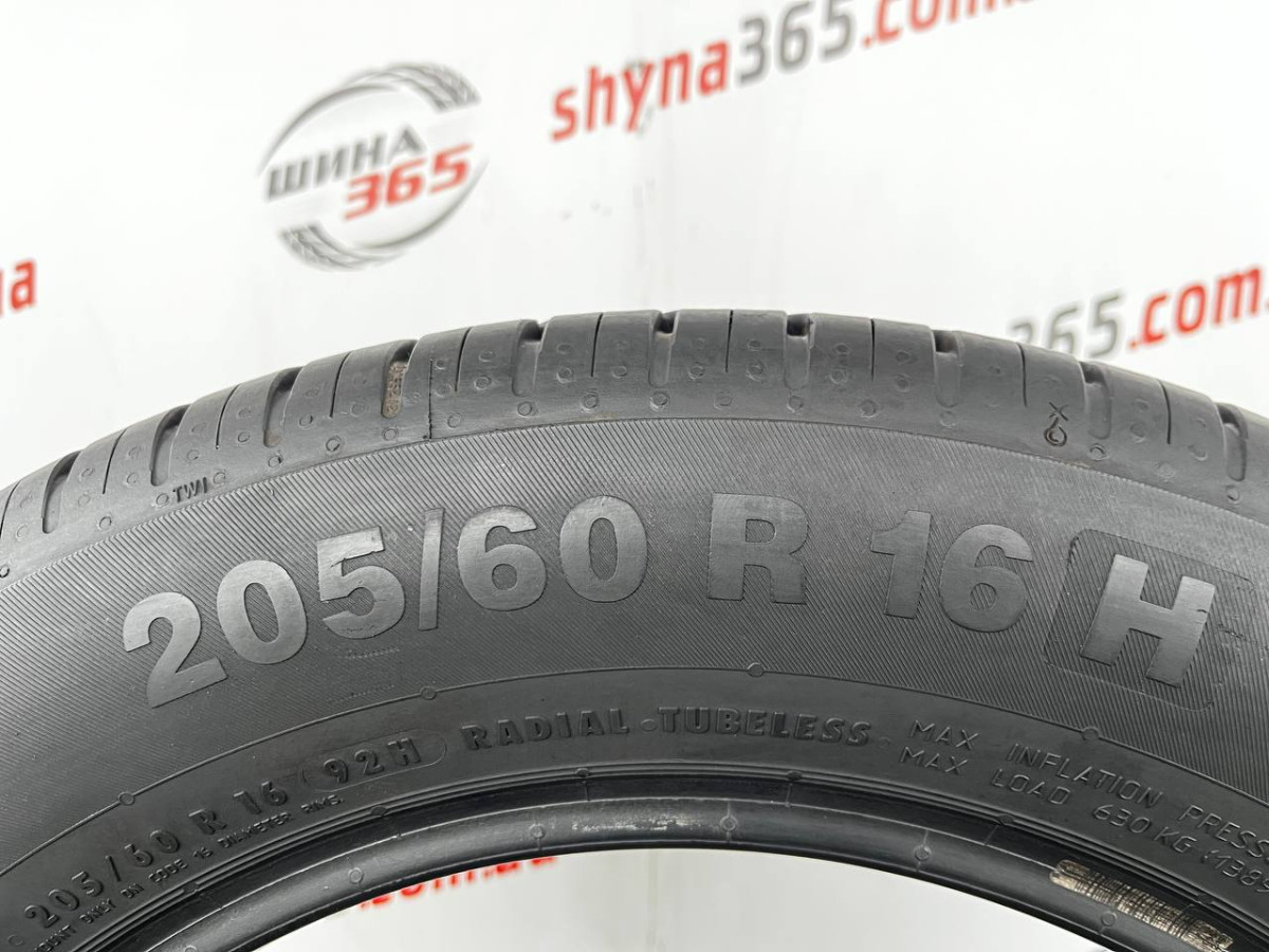 205/60 R16 CONTINENTAL CONTIECOCONTACT 5 6mm
