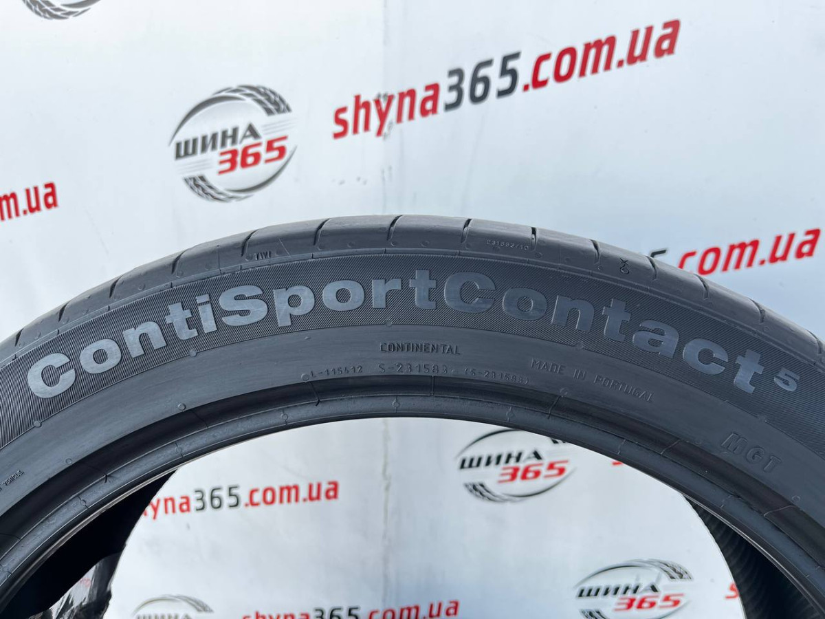 265/40 R21 CONTINENTAL CONTISPORTCONTACT 5 SUV 5mm