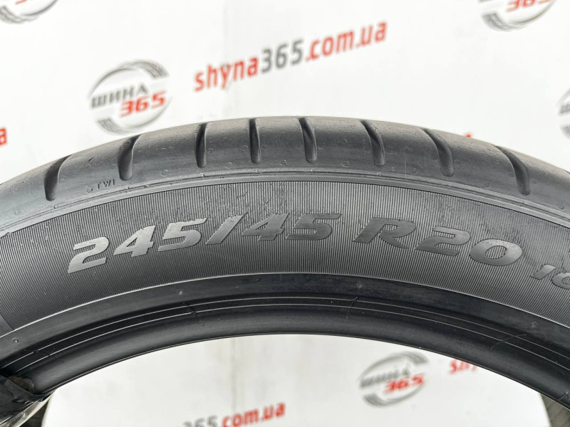 245/45 R20 PIRELLI PZERO PZ4 RUN FLAT 4mm