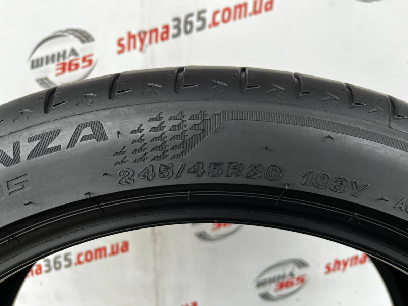 245/45 R20 BRIDGESTONE TURANZA T005 B-SILENT 4mm