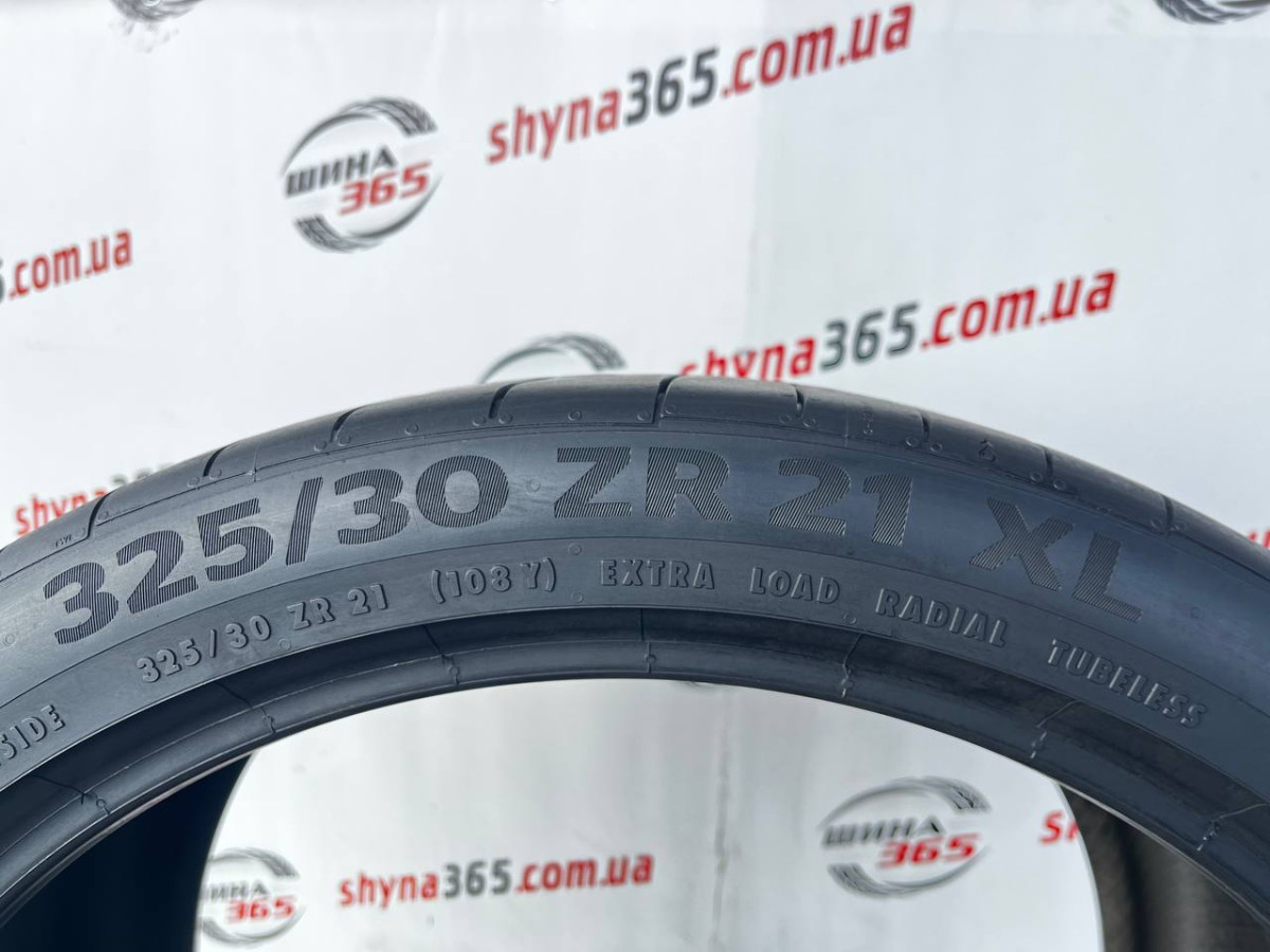 325/30 R21 CONTINENTAL SPORTCONTACT 6 6mm